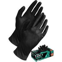 Deny&reg; Disposable Gloves, Small, Nitrile, 6-mil, Powder-Free, Black Groupe Belzile Dickner