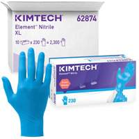 Kimtech Element Exam Gloves, X-Small, Nitrile, 3.2-mil, Powder-Free, Blue, Class 2 Groupe Belzile Dickner