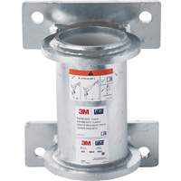 DBI-SALA&reg; Confined Space Wall Mount Base, Galvanized Groupe Belzile Dickner