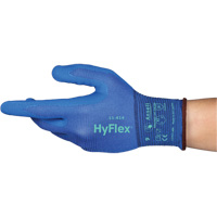 Gants Hyflex 11-814, Taille 5/2T-petit, Calibre 18, Rev&ecirc;tement Mousse de nitrile, Enveloppe en Nylon/Spandex, ASTM ANSI niveau A1/EN 388 niveau 1/EN 388 niveau A Groupe Belzile Dickner