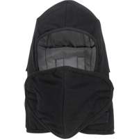 Pioneer 766A Flame-Resistant Quilted Hard Hat Liner with Detachable Mouthpiece, Black/Grey, Cotton/FR-Tech&reg;/Modacrylic/Nylon Groupe Belzile Dickner