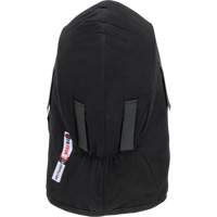 Pioneer 766A Flame-Resistant Quilted Hard Hat Liner with Detachable Mouthpiece, Black/Grey, Cotton/FR-Tech&reg;/Modacrylic/Nylon Groupe Belzile Dickner