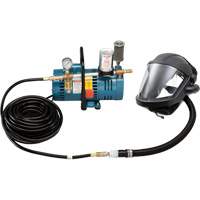 Syst&egrave;me de protection &agrave; alimentation en air MAXSHIELD pour 1 travailleur Groupe Belzile Dickner