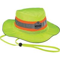 GloWear 8935 Ranger Sun Hat, Small/Medium, High Visibility Lime-Yellow, Polyester Groupe Belzile Dickner
