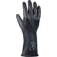 Gants r&eacute;sistant &agrave; l'acide & aux produits chimiques, Taille Petit/7, 12" lo, Caoutchouc butyle/Viton, 12 mils Groupe Belzile Dickner