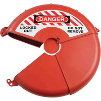 Collapsible Gate Valve Lockout Device, Wheel Type Groupe Belzile Dickner