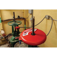 Collapsible Gate Valve Lockout Device, Wheel Type Groupe Belzile Dickner