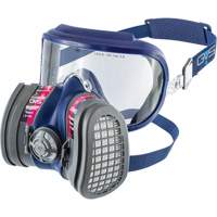 Elipse Integra&reg; Low Profile OV-P100 NIOSH Respirator with Replacement Filters, Elastomer/Thermoplastic, Small/Medium Groupe Belzile Dickner