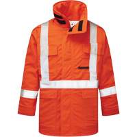 Parka isol&eacute; de 9 oz Haute visibilit&eacute; Avenger, style 515, Hommes, T-petit, Orange Groupe Belzile Dickner