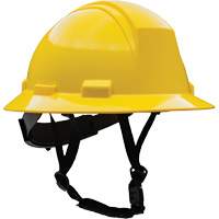 Casque de s&eacute;curit&eacute; &agrave; bord complet Kilimanjaro avec coque en PEHD, R&eacute;pond aux normes CSA type 2, Suspension Rochet, Non ventil&eacute; Groupe Belzile Dickner