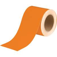 Pipe Marker Tape, 90', Orange Groupe Belzile Dickner
