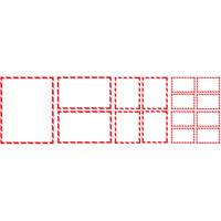&eacute;tiquettes SIMDUT 100/bte, Vinyle, Rouleau, 10-7/8" lo x 8-1/2" la Groupe Belzile Dickner