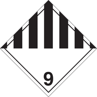 Plaque-&eacute;tiquette TMD divers dangers, Vinyle adh&eacute;sif Groupe Belzile Dickner