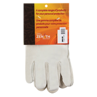 Gants de conducteur doubl&eacute;s pour l'hiver, T-Grand, Paume en Cuir fleur de vache, Molleton Groupe Belzile Dickner