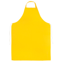 PVC Apron, PVC, Yellow, 35" W x 45" L Groupe Belzile Dickner