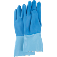 Blue-Grip Heavyweight Gloves, Size 6/Small, 12" L, Rubber Latex, Interlock Inner Lining, 45-mil Groupe Belzile Dickner