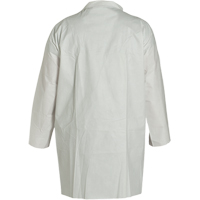 ProShield&reg; 60 Lab Coat, Microporous/Polypropylene, White, Medium Groupe Belzile Dickner