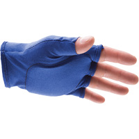 Doublures antichocs pour gants sans doigts, main droite, 6/T-petit, Paume en Synth&eacute;tique, Poignet &agrave; enfiler Groupe Belzile Dickner