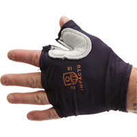 Tool Grip Fingerless Glove with Web Pad - Right, Size X-Small, Suede Palm Groupe Belzile Dickner
