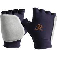 Palm and Side Impact Glove Liner-Right, X-Small, Grain Leather Palm, Slip-On Cuff Groupe Belzile Dickner