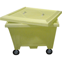 Extra Large Tote with 4" Wheels, 223 US gal. Capacity SR411 | Dickner Inc