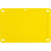 Blank Valve Tag, Plastic, 4-3/4" W x 3-1/4" H Groupe Belzile Dickner