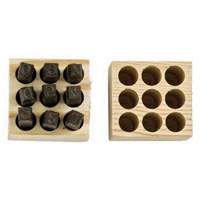 Jeux de tampons num&eacute;rot&eacute;s en acier, # 4/6/3/2/1/8/9/7/5, 1/4" Groupe Belzile Dickner