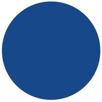 Étiquettes rondes inscriptibles, Cercle, 1,5" lo x 1,5" la, Bleu SY630 | Dickner Inc
