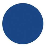 Étiquettes rondes inscriptibles, Cercle, 3" lo x 3" la, Bleu SY695 | Dickner Inc