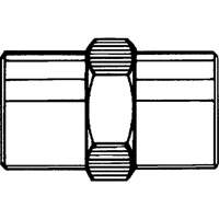 RACCORD FEMELLE HEXAGONAL(F)NPT1/8"(F)1/8"LAITON, Laiton Groupe Belzile Dickner