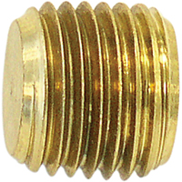 Pipe Plug (Counter Sunk Hex Head), 1/8" Dia., Brass Groupe Belzile Dickner