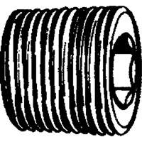 Pipe Plug (Counter Sunk Hex Head), 1/8" Dia., Brass Groupe Belzile Dickner