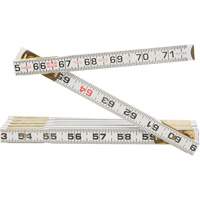 R&egrave;gle Red End Two Way, 6' lo, Bois, Graduations de 1/16" Groupe Belzile Dickner