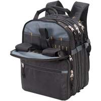 Sacs &agrave; dos pour outils &agrave; 75 pochettes, 13" lo x 17-1/2" la, Noir, Nylon Groupe Belzile Dickner