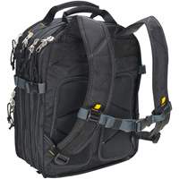 Sacs &agrave; dos pour outils &agrave; 75 pochettes, 13" lo x 17-1/2" la, Noir, Nylon Groupe Belzile Dickner