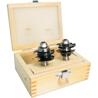 Jeux de fraises pour montants &amp; traverses &agrave; 2 cannelures Groupe Belzile Dickner