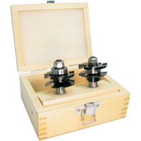 Jeux de fraises pour montants &amp; traverses &agrave; 2 cannelures Groupe Belzile Dickner