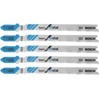 Jig Saw Blades Basic for Metal, High Speed Steel, T-Shank, 3-5/8" L Groupe Belzile Dickner