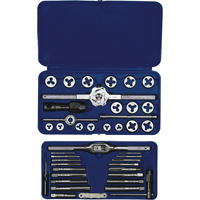 Hanson&reg; Fractional Tap & Hex Die Set, 41 Pieces Groupe Belzile Dickner