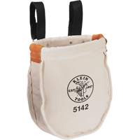 Sac &agrave; outils utilitaire avec connexion &agrave; boucle, Toile, 1 pochettes, Beige/Noir Groupe Belzile Dickner