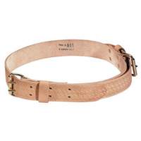 Ironworker's Heavy-Duty Tie-Wire Belt, Leather, Tan Groupe Belzile Dickner