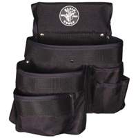 PowerLine Series 9-Pocket Tool Pouch, 1000 Denier Cordura&reg;, Black Groupe Belzile Dickner