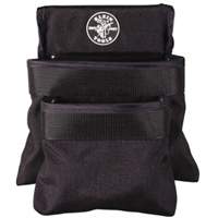 PowerLine Series 2-Pocket Utility Pouch, 1000 Denier Cordura&reg;, Black Groupe Belzile Dickner