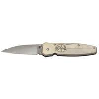 Lightweight Knife with Drop Point Blade, 2-1/4" Blade, Stainless Steel Blade, Aluminum Handle Groupe Belzile Dickner