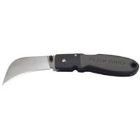 Lockback Knife with Hawkbill Blade, 2-5/8" Blade, Stainless Steel Blade, Nylon Resin Handle Groupe Belzile Dickner