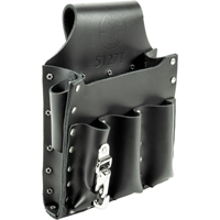 Tool Pouches, Multiple Tool Holder, Leather, 6 Pockets Groupe Belzile Dickner