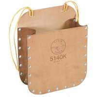 Sac d'outils avec sangle, Cuir, 1 pochettes, Brun Groupe Belzile Dickner