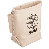 Bull-Pin & Bolt Tool Bag with Tunnel Loop, Tool Holder, Canvas, 3 Pockets Groupe Belzile Dickner