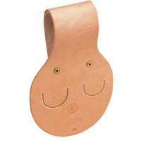 Spud Wrench Holder with Tunnel Connection, Tool Holder, Leather, 2 Pockets Groupe Belzile Dickner