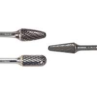 Hard Alloy Ball Nose Cylinder Burr, SC-5, 1/2" Dia., 1" Depth of Cut Groupe Belzile Dickner